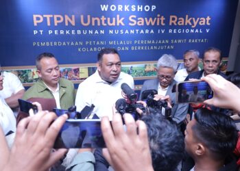 Targetkan Peremajaan Sawit Renta Hingga 60.000 Ha, PTPN IV PalmCo Komitmen Dongkrak Produktivitas Petani
