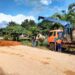 PTPN IV PalmCo Regional 3 Perbaiki Jalan Masyarakat Rusak Akibat Hujan Lebat