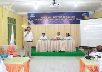 PT SPMN Gelar Town Hall Meeting 2024 dan Pisah Sambut SEVP Operation PT SPMN