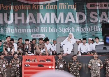 Al Haris Hadiri Peringatan Isra’ Mi’raj Bersama Habib Luthfi di Tungkal Ulu