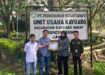 PTPN IV Regional 4 Raih Penghargaan BPS 