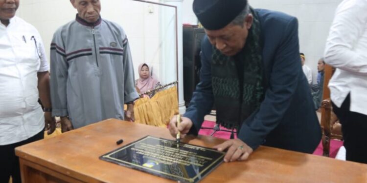 Wagub Abdullah Sani Resmikan Langgar Jami’ Al Hidayatussholihin Tangkit