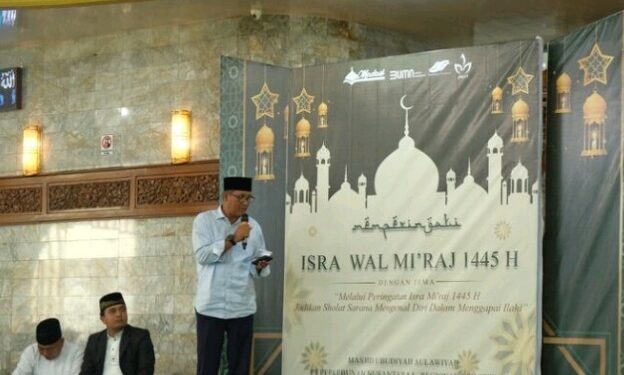 PTPN1 Regional 1 Peringati Isra Mi’raj : Jadikan Shalat Sarana Mengenal Diri