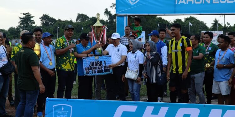 Wagub Abdullah Sani Tutup Gubernur Cup Jambi 2024