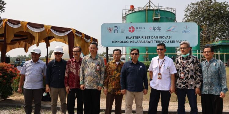 Gandeng BRIN, PTPN IV PalmCo Riset Biogas Kombinasi Limbah Tandan Kosong dan Limbah Cair Sawit Perdana