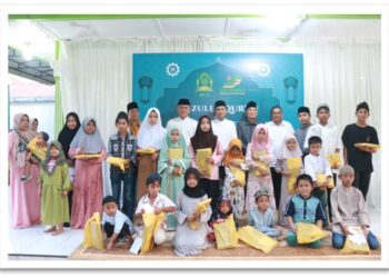PT SRI PAMELA MEDIKA NUSANTARA MENGGELAR PERINGATAN NUZULUL QUR’AN DAN BUKA BERSAMA  DAN BERIKAN SANTUNAN ANAK YATIM