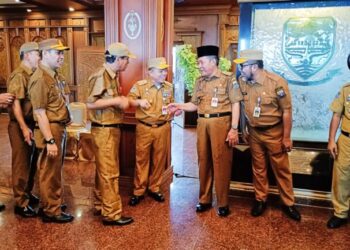 Hari Pertama Masuk Kerja, Gubernur Al Haris Gelar Halal Bihalal dengan Pegawai Pemprov Jambi