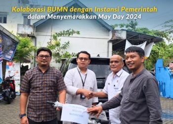 PT Sri Pamela Group Berkolaborasi dengan UPT II WASNAKER SUMUT dalam Menyemarakkan May Day Sumatera Utara Tahun 2024