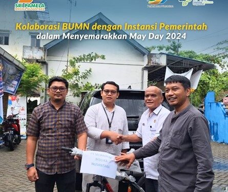 PT Sri Pamela Group Berkolaborasi dengan UPT II WASNAKER SUMUT dalam Menyemarakkan May Day Sumatera Utara Tahun 2024