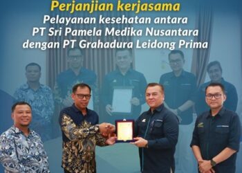 PT Sri Pamela Medika Nusantara Lakukan Penandatanganan Kerja Sama dengan PT Grahadura Leidong Prima dalam Pelayanan Jasa Kesehatan