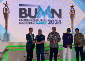 PTPN Group Raih Penghargaan BUMN Entrepreneurial Marketing Award Kategori The Most Promising Company in Strategic Marketing