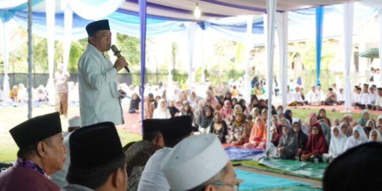 Halal Bihalal Bersama Masyarakat Tanjung Raden, Gubernur Al Haris: Sekoja Adalah Kota Santri