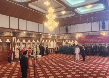 Lantik Raden Najmi jadi Pj Bupati Muaro Jambi dan Bachril Pj Bupati Sarolangun: Ini Pesan Al Haris