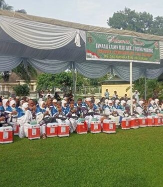 PTPN1 Regional 1 Lepas Jamaah Haji Asal Tanjung Morawa