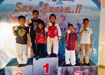 Turnamen Taekwondo Walikota Cup VII Atlet  Junior Taekwondo PTPN IV Regional III Borong Tujuh Medali