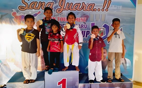 Turnamen Taekwondo Walikota Cup VII Atlet  Junior Taekwondo PTPN IV Regional III Borong Tujuh Medali