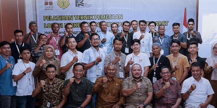 Didukung Oleh BPDP KS dan Direktorat Jenderal Perkebunan, PT RPN Melaksanakan Pelatihan Teknik Pemetaan Lokasi Perkebunan Kelapa Sawit Kepada Pekebun Kelapa Sawit Kabupaten Aceh Barat