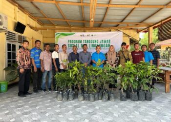 Peringati HLH Sedunia, PTPN IV Regional 6 KSO Tanam Ratusan Bibit Pohon