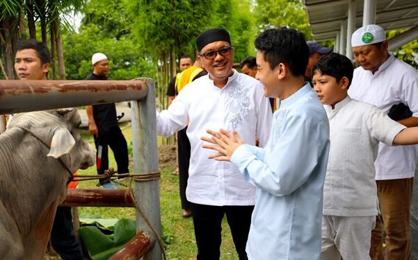 Berbagi Keberkahan, PTPN IV Regional III Salurkan 20.000 Paket Daging Kurban