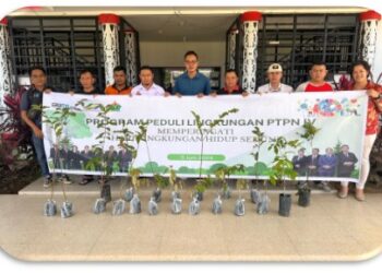 Bulan Lingkungan Hidup Sedunia, PTPN IV Regional V Salurkan Puluhan Ribu Bibit Pohon & Ikan