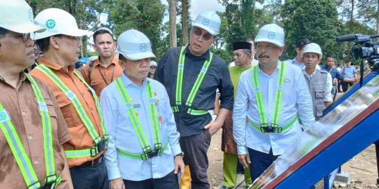 Al Haris Lakukan Peletakan Emas Prosesi Tegak Tiang Tuo, Mega Proyek Revitalisasi KCBN Muarajambi