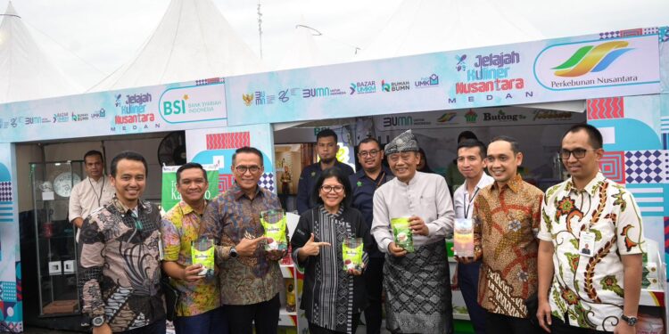 Gelar Jelajah Kuliner Nusantara PTPN IV PALMCO DORONG UMKM SUMUT AGAR NAIK KELAS