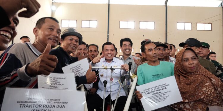 Al Haris Buka Gerakan Pangan Murah di Tangkit Sungai Gelam
