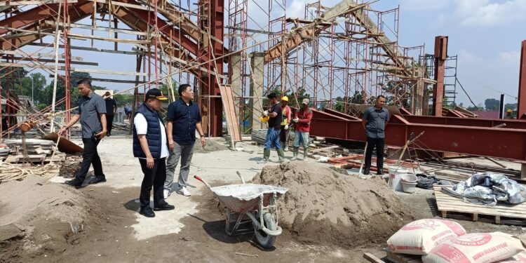 Sidak Proyek Islamic Center, Al Haris Optimis Selesai Tepat Waktu