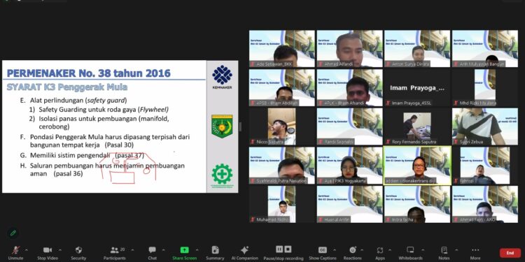 PTPN IV Regional 4 Selenggarakan Pelatihan K3 Umum Online untuk Karyawan