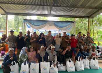 HUT PTPN Group, PTPN I Regional 7 Bagikan Paket Sembako