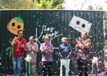PT RPN Meresmikan Kios Kopyor Bogor yang Terletak di Kebun Percobaan Ciomas
