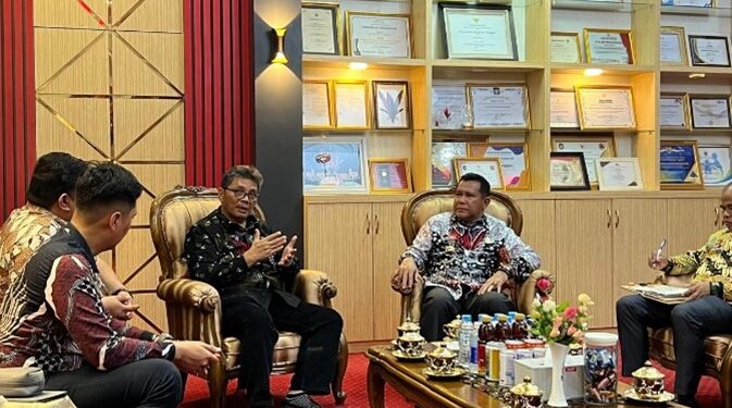 Audiensi Regional Management PTPN IV Regional V  dengan Pj. Bupati Sanggau