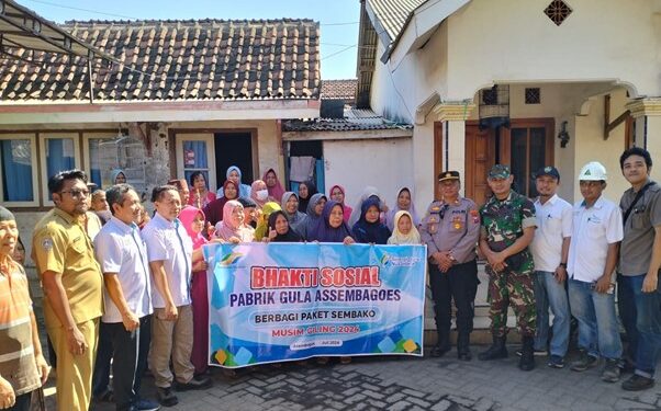 SGN PG Assembagoes Lakukan Bhakti Sosial ke 3 Desa sekitar PG