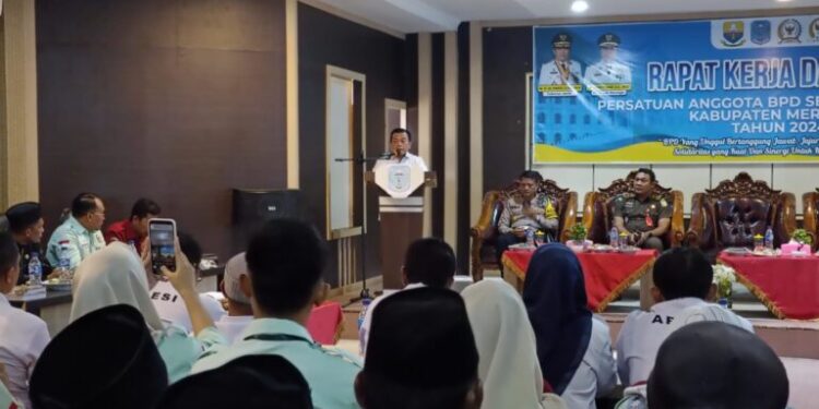 Rakerda PABPDSI Merangin, Al Haris: BPD dan Kades Harus Bersinergi Membangun Desa