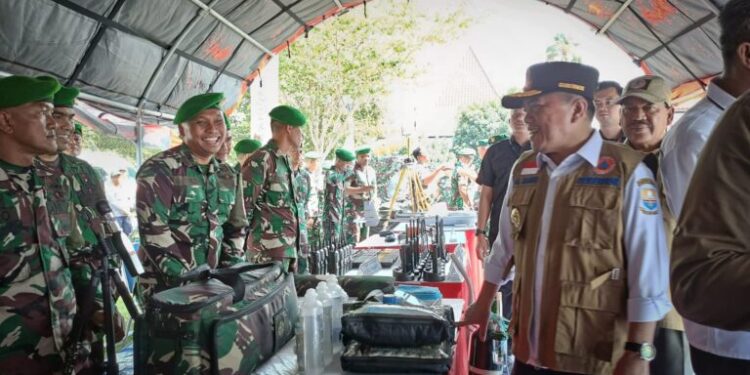 Dipimpin Menko Perekonomian Airlangga, Al Haris Ikuti Apel dan Simulasi Karhutla di Sumsel