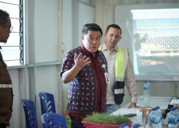 Bergerak Cepat, Kadis PU Cek Progres Pembangunan Stadion