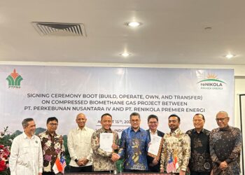 Bangun CBG Pertama PalmCo di Sumatera reNIKOLA Siapkan 240 Juta USD Kembangkan EBT di Indonesia