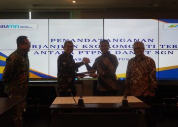 Akselerasi Swasembada Gula Nasional, Dua Anak Usaha Holding Perkebunan Nusantara Teken Perjanjian Kerja Sama Operasi