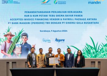 Penguatan Tebu Rakyat, SGN Gandeng Mandiri Penuhi Kebutuhan Petani