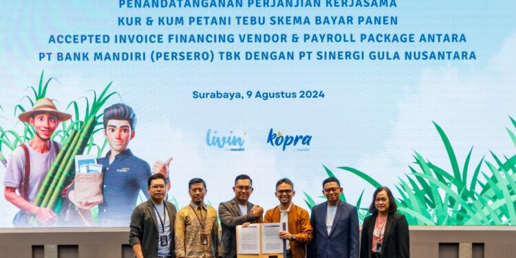 Penguatan Tebu Rakyat, SGN Gandeng Mandiri Penuhi Kebutuhan Petani