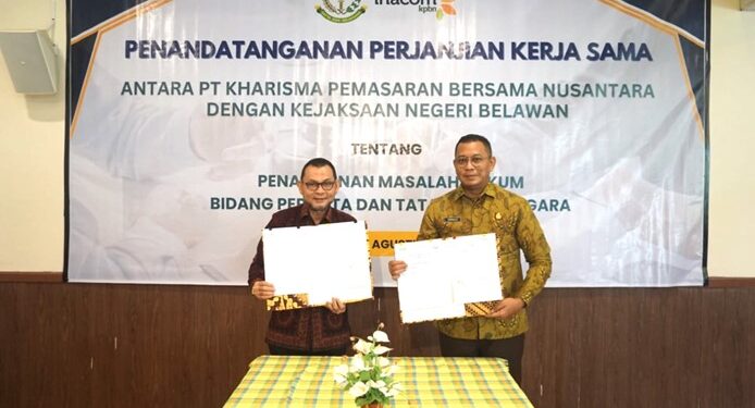 Penandatanganan Perjanjian Kerja Sama Antara PT KPBN dan Kejari Belawan