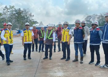 Gubernur Al Haris Pantau Pembangunan Tol Baleno, Progres Pekerjaan 92,5 Persen