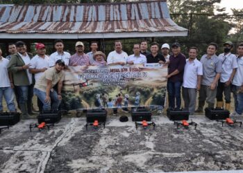 PTPN IV Regional 4 Gunakan Drone Pantau Tanaman dan Petakan Lahan