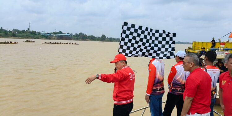 Al Haris Buka Lomba Perahu Tradisional, “Terima Kasih Telah Menjaga Tradisi Leluhur”