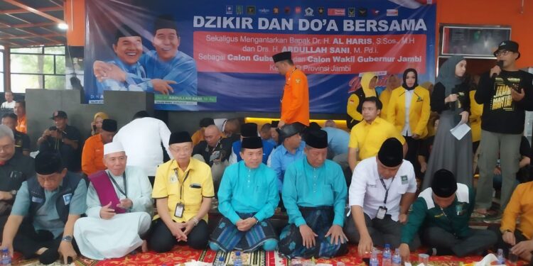 Teriakkan Lanjutkan Jambi Mantap Menggema: Al Haris-Sani Akan Kendarai Motor Mendaftar ke KPU