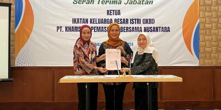 Serah Terima Jabatan Ketua Ikatan Keluarga Besar Istri (IKBI) PT KPBN