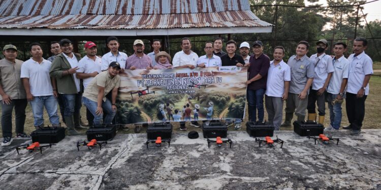 PTPN IV Regional 4 Gelar Pelatihan Drone Autel EVO II Pro III di Unit Usaha Durian Luncuk dan Rimbo Satu