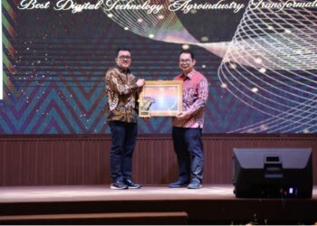 PTPN IV Regional III Dinobatkan Sebagai The Best Digital Agroindustry Transformation in Riau Province