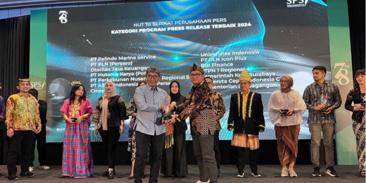 PTPN I Regional 4 Raih Penghargaan Press Release Terbaik dalam Media Relations Award 2024