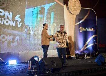 Terapkan Prinsip Keberlanjutan, PTPN IV Regional V PalmCo Raih Penghargaan Perusahaan Ramah Lingkungan, Sosial, dan Tata Kelola (ESG) di Ajang Tribun Awards 2024